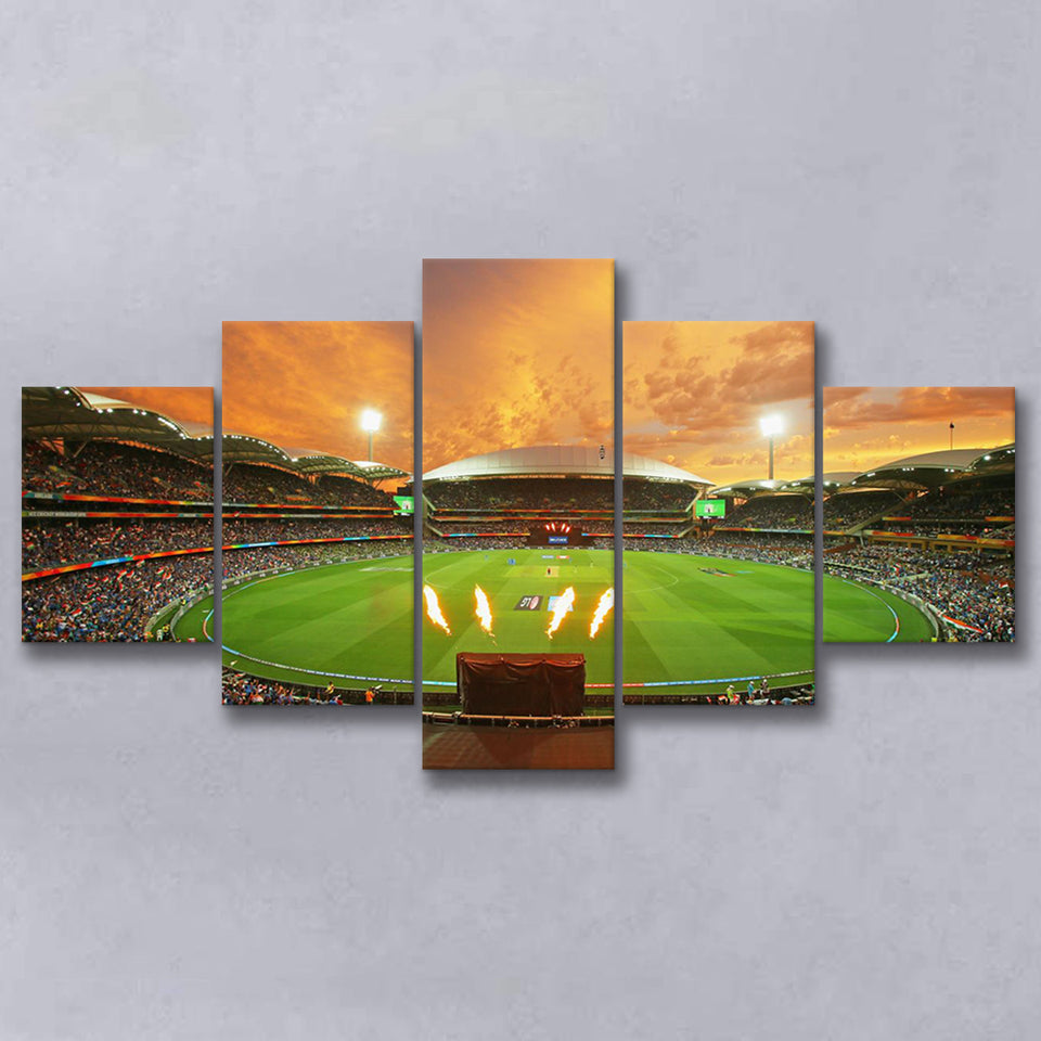 Adelaide Oval in Australia, Stadium Canvas, Sport Art, Large Canvas, Multi Panels, Canvas Prints Wall Art Decor