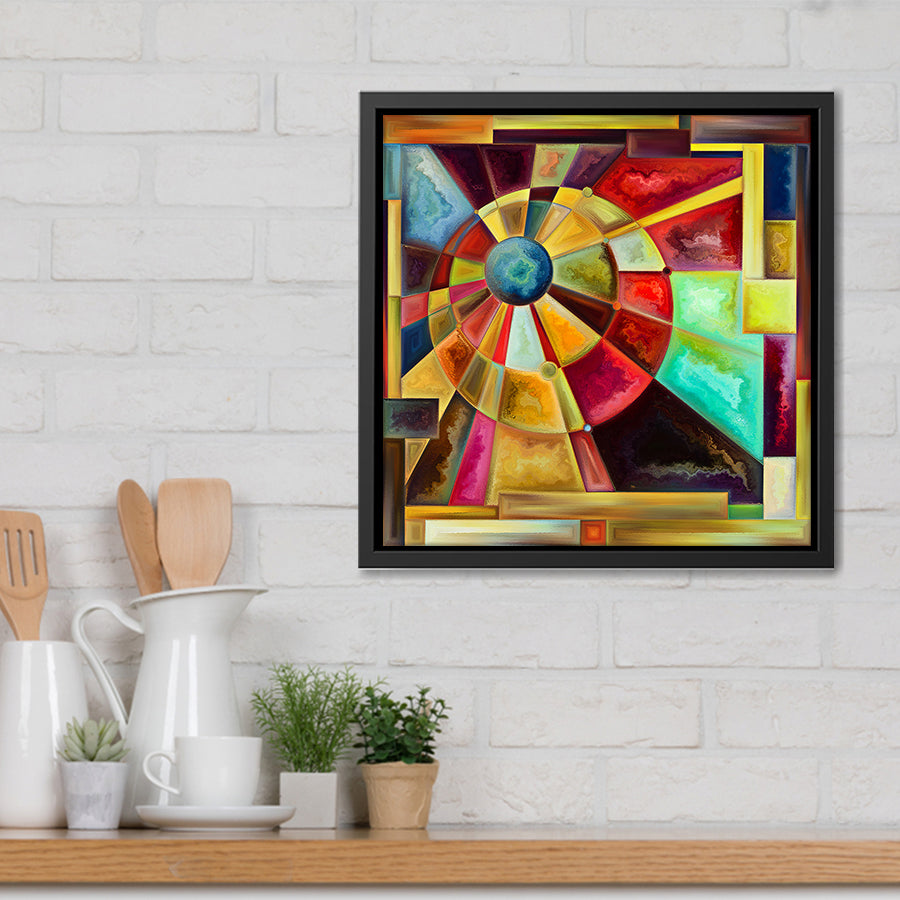 Canvas Wall Art | Affinity Of Forms Series - Framed Canvas, Canvas Prints, Painting Canvas