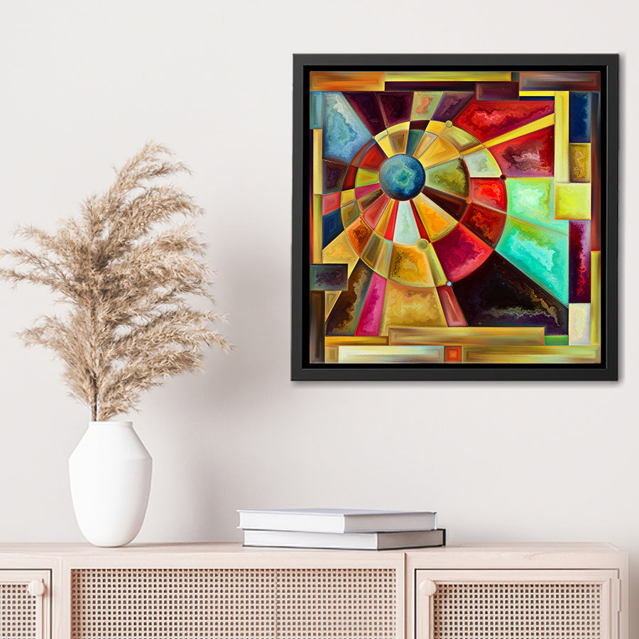 Canvas Wall Art | Affinity Of Forms Series - Framed Canvas, Canvas Prints, Painting Canvas