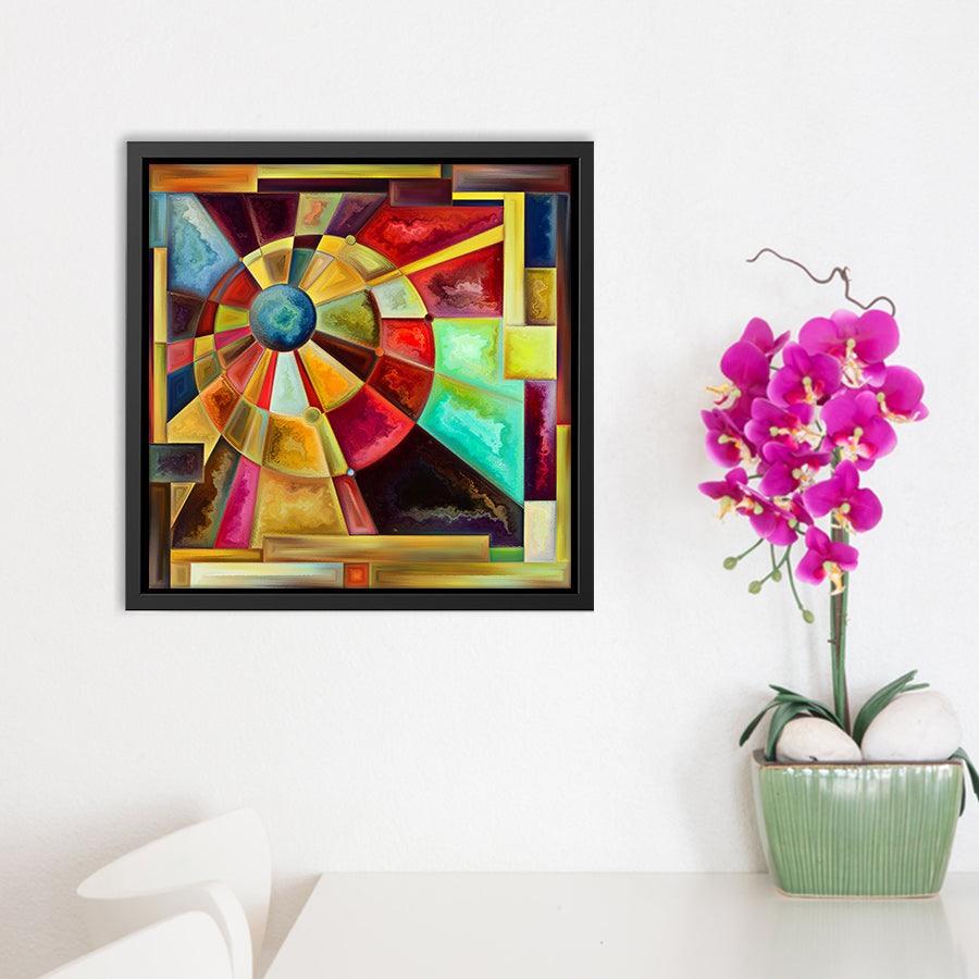Canvas Wall Art | Affinity Of Forms Series - Framed Canvas, Canvas Prints, Painting Canvas