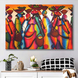 African Abstract African Art Canvas Prints Wall Art - Painting Canvas,Wall Decor,Art Print,Home Decor