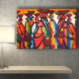 African Abstract African Art Canvas Prints Wall Art - Painting Canvas,Wall Decor,Art Print,Home Decor