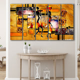 African Ethnic Canvas African Extra Large Canvas Prints Multi Panels B Wall Art Prints Home Decor