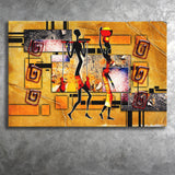 African Ethnic Canvas African Landscape Canvas Prints Wall Art Home Decor - Painting Canvas, Ready to hang