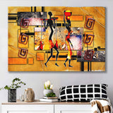 African Ethnic Canvas African Landscape Canvas Prints Wall Art Home Decor - Painting Canvas, Ready to hang