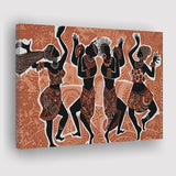 African Traditional Ethnic Dance Canvas Prints Wall Art - Painting Canvas, African Art, Home Wall Decor, Painting Prints, For Sale