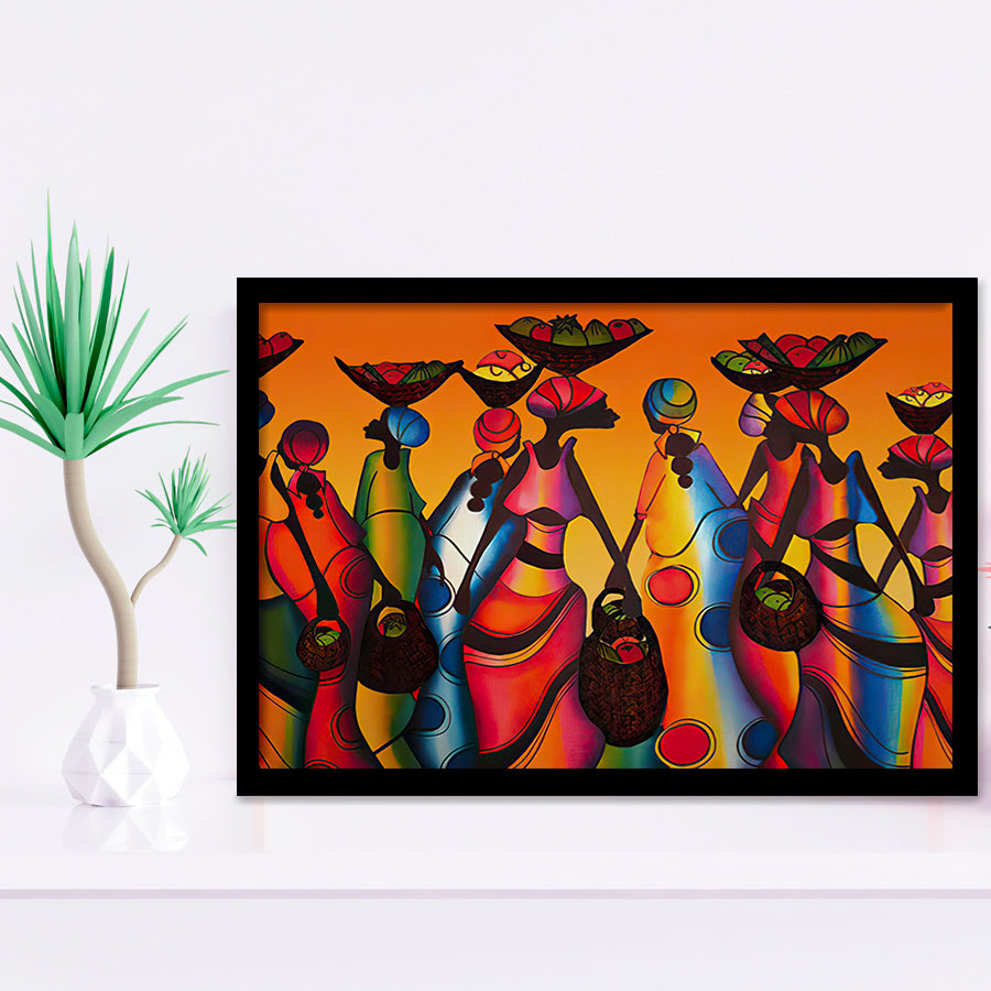 African Woman Colorful Abstract Framed Art Prints Wall Decor - Paintin – UnixCanvas african-woman-colorful-abstract-framed-art-prints-wall-decor-paintin-unixcanvas