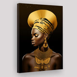 African Woman Native American, Painting Art, Canvas Prints Wall Art Home Decor