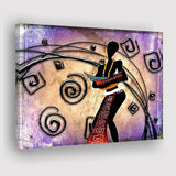 African Woman Painting, Ethnic Wall Art Canvas Prints Wall Art Home Decor