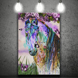 African Zebra Butterflies Abstract Canvas Prints Wall Art - Painting Canvas, African Art, Home Wall Decor, Painting Prints, For Sale