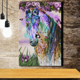 African Zebra Butterflies Abstract Canvas Prints Wall Art - Painting Canvas, African Art, Home Wall Decor, Painting Prints, For Sale