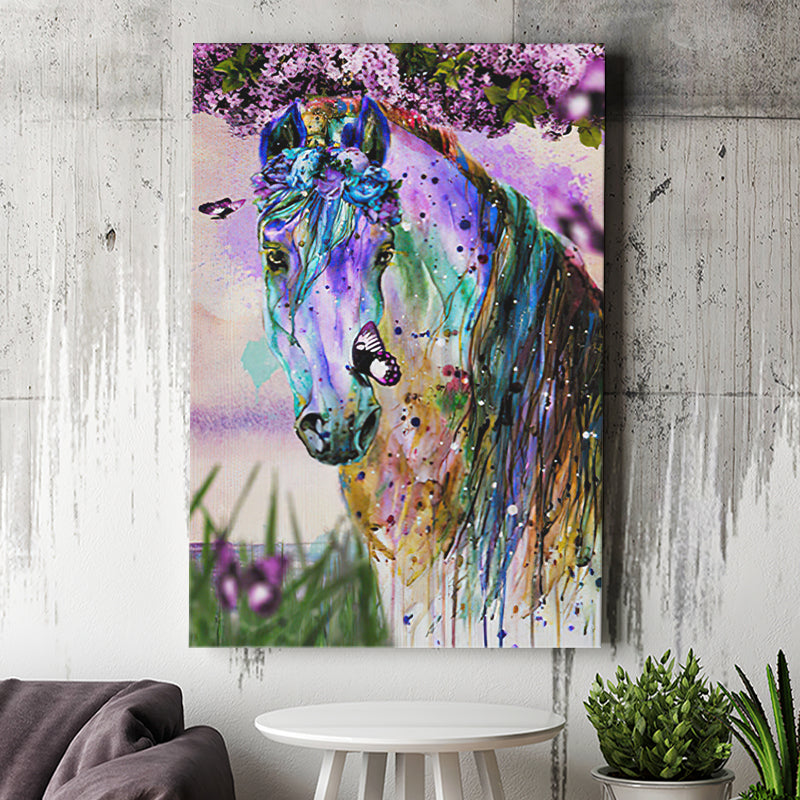 African Zebra Butterflies Abstract Canvas Prints Wall Art - Painting Canvas, African Art, Home Wall Decor, Painting Prints, For Sale