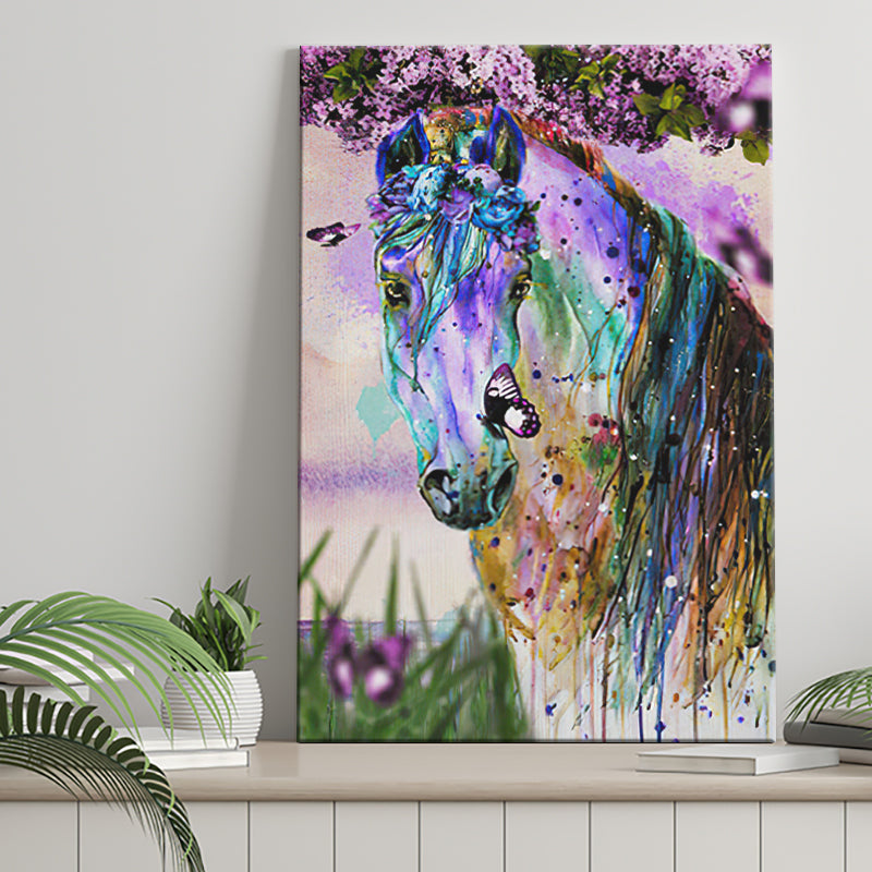 African Zebra Butterflies Abstract Canvas Prints Wall Art - Painting Canvas, African Art, Home Wall Decor, Painting Prints, For Sale