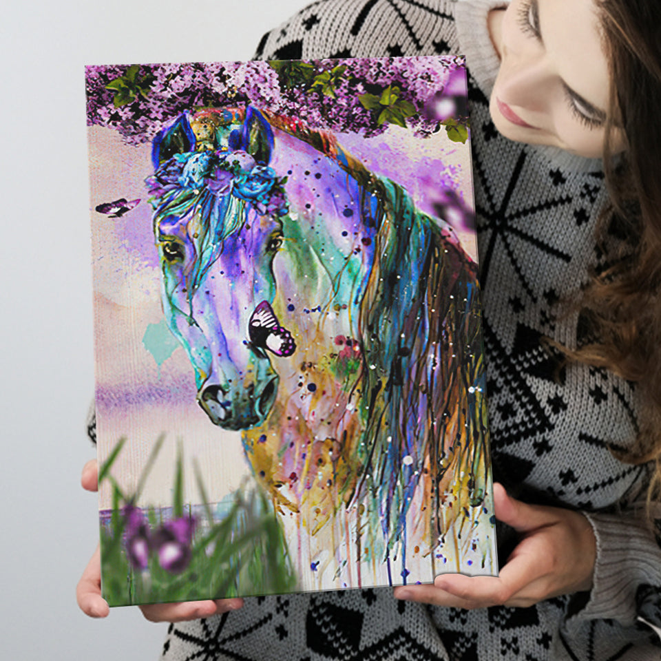African Zebra Butterflies Abstract Canvas Prints Wall Art - Painting Canvas, African Art, Home Wall Decor, Painting Prints, For Sale