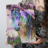 African Zebra Butterflies Abstract Canvas Prints Wall Art - Painting Canvas, African Art, Home Wall Decor, Painting Prints, For Sale