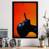 African Woman, Black Woman Smooking Cigar Framed Art Print Wall Art Decor,Framed Picture