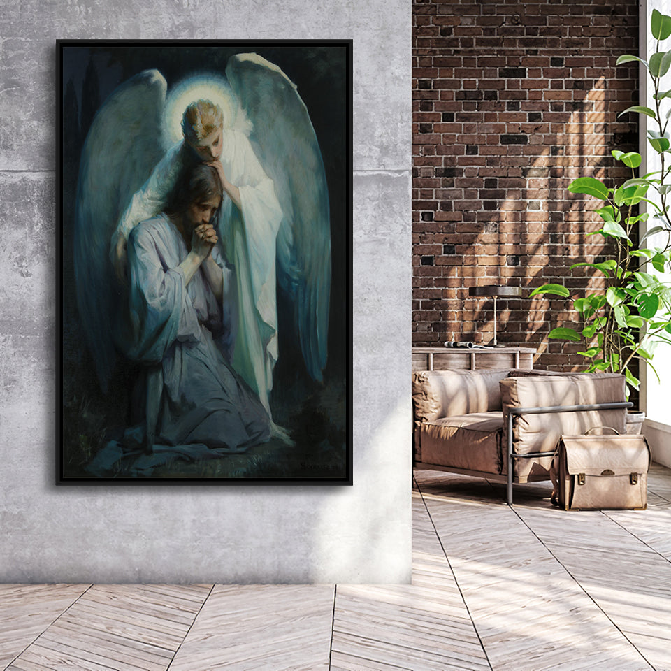 Agony In The Garden Oil Painting Framed Canvas Prints Wall Art - Painting Canvas, Framed Picture, Home Art Decor