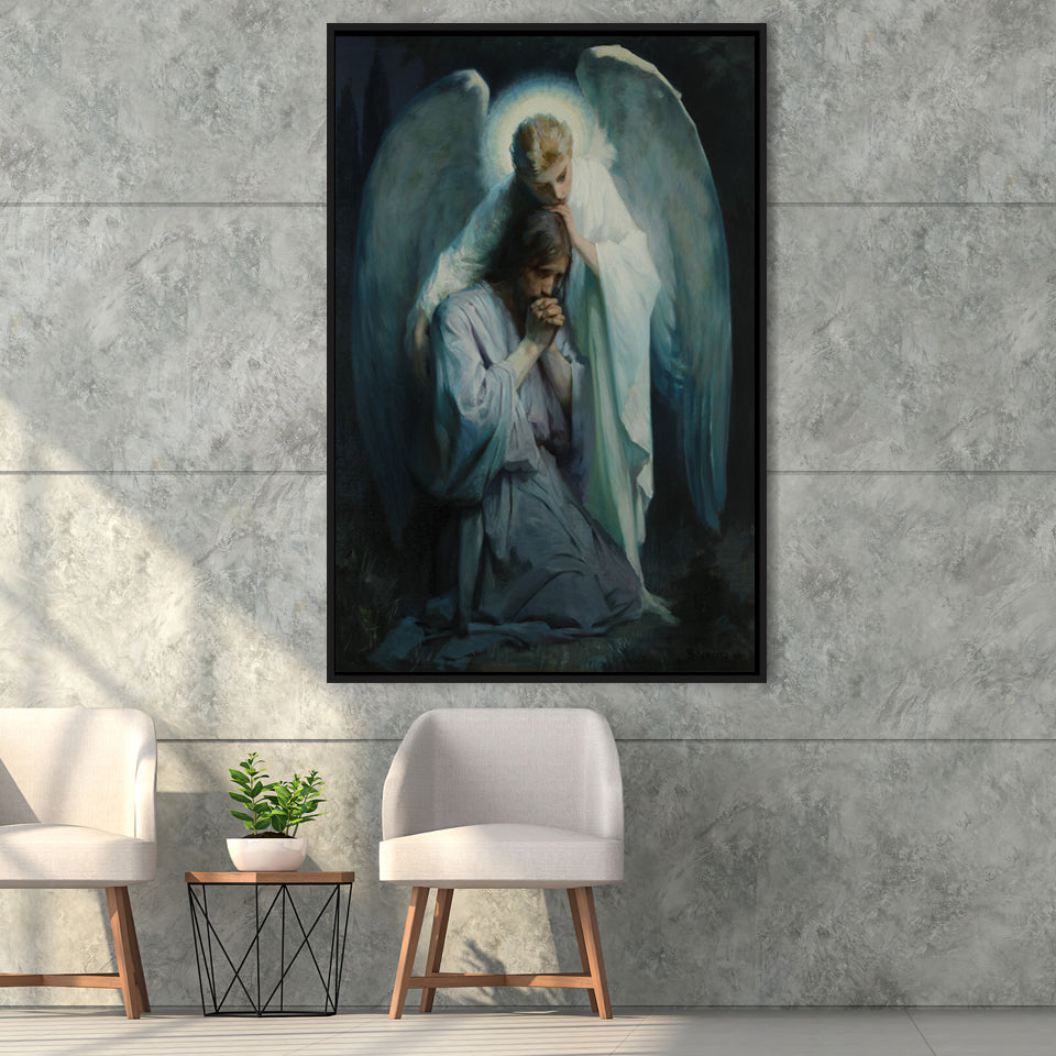 Agony In The Garden Oil Painting Framed Canvas Prints Wall Art - Painting Canvas, Framed Picture, Home Art Decor