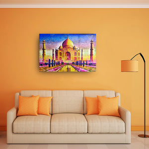 Agra Taj Mahal Acrylic Print - Art Prints, Acrylic Wall Art, Wall Decor, Home Decor