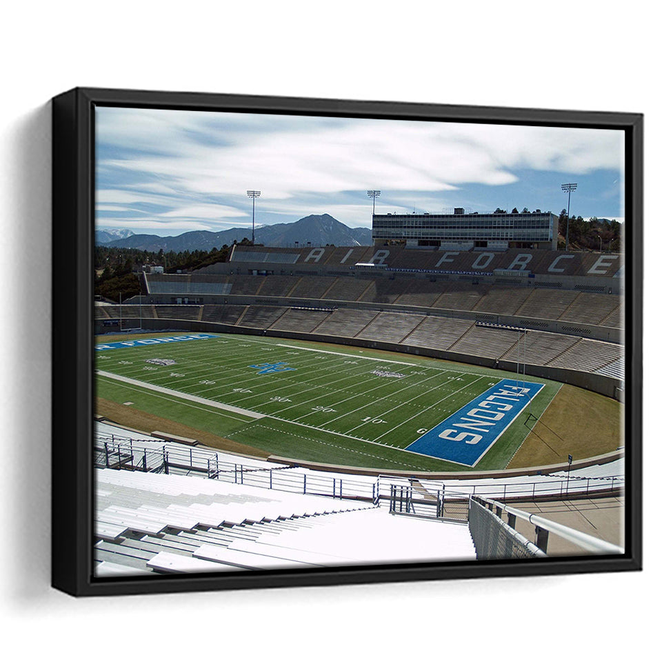 Air Force Falcons Wall Art Falcon Stadium Framed Canvas Prints,Sport Stadium Art Prints, Fan Gift
