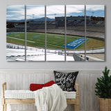 Air Force Falcons Wall Art Falcon Stadium Canvas Prints,Multi Panels B,Sport Stadium Art Prints, Fan Gift