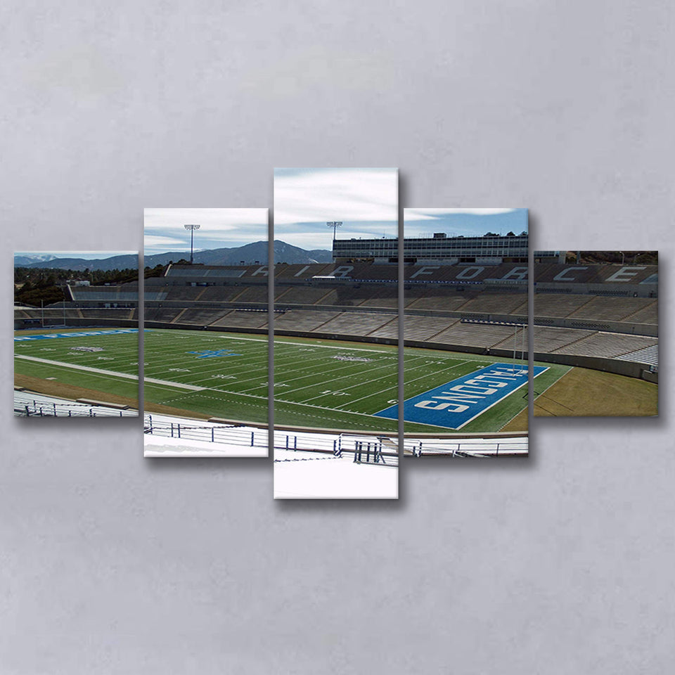 Air Force Falcons Wall Art Falcon Stadium Canvas Prints,Multi Panels,Sport Stadium Art Prints, Fan Gift