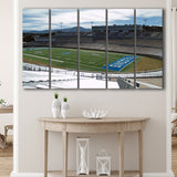 Air Force Falcons Wall Art Falcon Stadium Canvas Prints,Multi Panels B,Sport Stadium Art Prints, Fan Gift