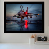 Air Force Fighter Jets Framed Art Prints Wall Decor - Painting Art, Framed Picture, Ready to Hang