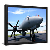 Air National Guard Plane Framed Art Prints Wall Decor - Painting Art, Framed Picture, Ready to Hang