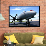 Air National Guard Plane Framed Art Prints Wall Decor - Painting Art, Framed Picture, Ready to Hang