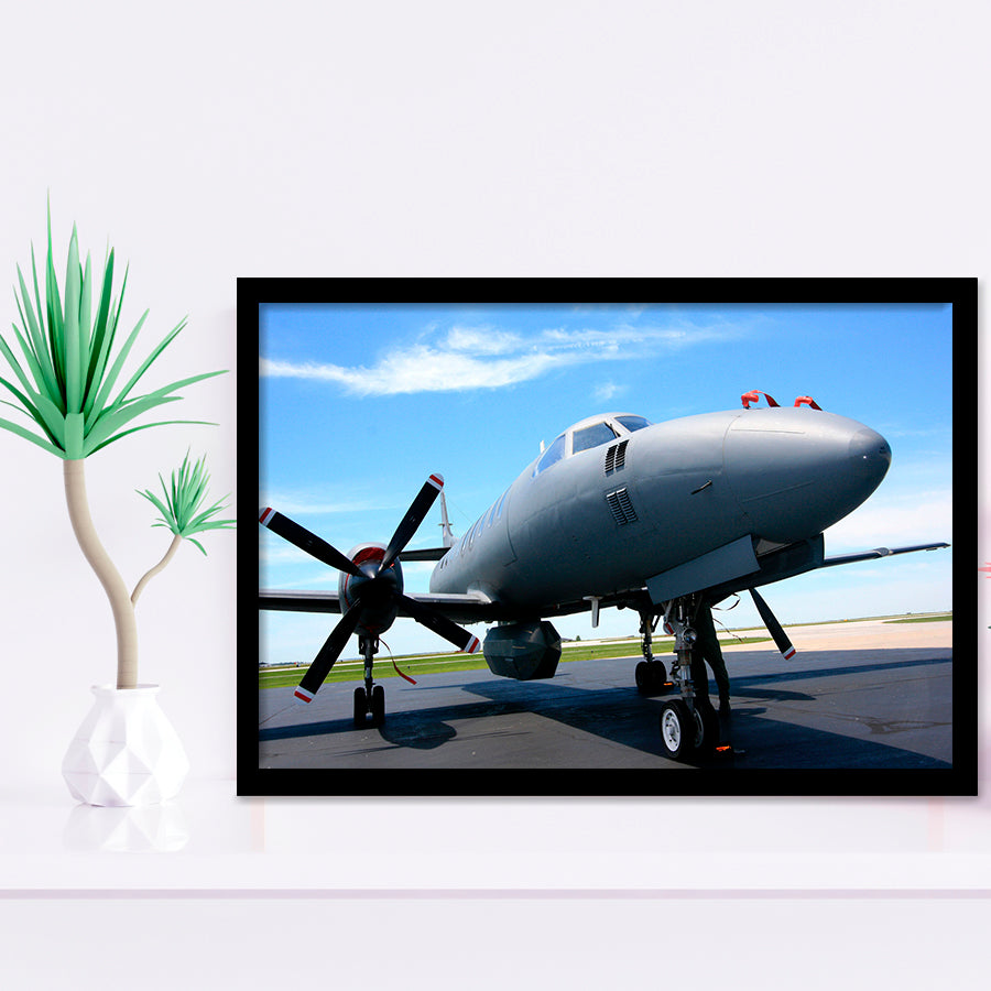 Air National Guard Plane Framed Art Prints Wall Decor - Painting Art, Framed Picture, Ready to Hang