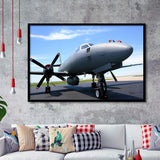Air National Guard Plane Framed Art Prints Wall Decor - Painting Art, Framed Picture, Ready to Hang