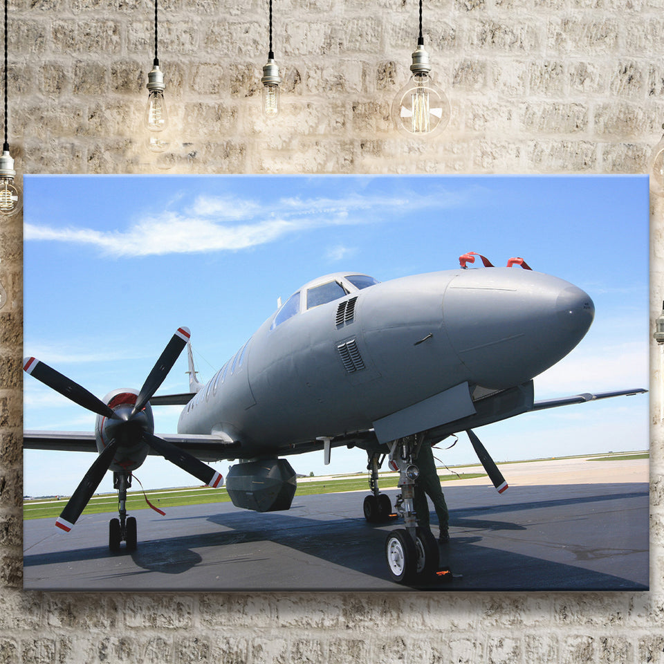 Air National Guard Plane Canvas Prints Wall Art Decor - Painting Canvas, Art Prints, Ready to Hang