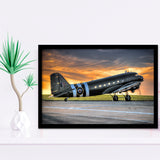 Air Force Aircraft Airline Framed Art Prints Wall Decor - Painting Art, Framed Picture, Ready to Hang