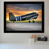 Air Force Aircraft Airline Framed Art Prints Wall Decor - Painting Art, Framed Picture, Ready to Hang