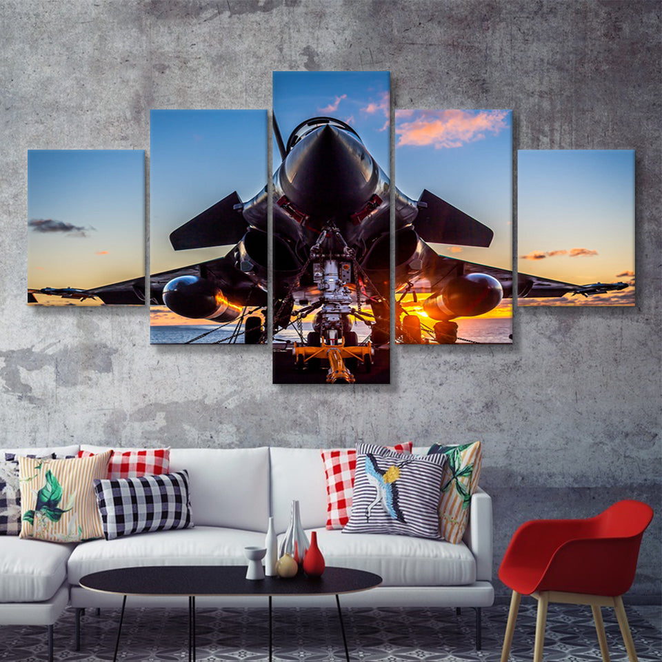 Air Transportation Accessscience From Mcgraw Hill Education 5 Piece Canvas Prints Wall Art Decor - Painting Canvas, Multi Panels