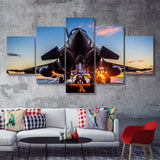 Air Transportation Accessscience From Mcgraw Hill Education 5 Piece Canvas Prints Wall Art Decor - Painting Canvas, Multi Panels