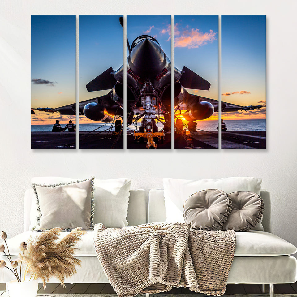 Air Transportation Accessscience From Mcgraw Hill Education 5 Piece B Canvas Prints Wall Art Decor - Painting Canvas, Multi Panels
