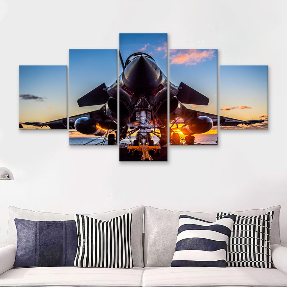Air Transportation Accessscience From Mcgraw Hill Education 5 Piece Canvas Prints Wall Art Decor - Painting Canvas, Multi Panels