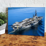 Aircraft Carrier Cruise Canvas Wall Art - Canvas Prints, Prints For Sale, Painting Canvas