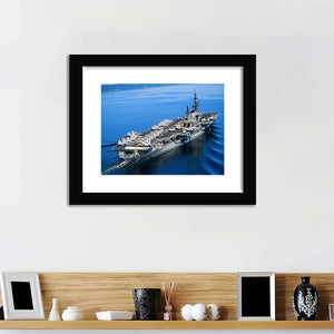 Aircraft Carrier Cruise Wall Art Print - Framed Art, Framed Prints, Painting Print