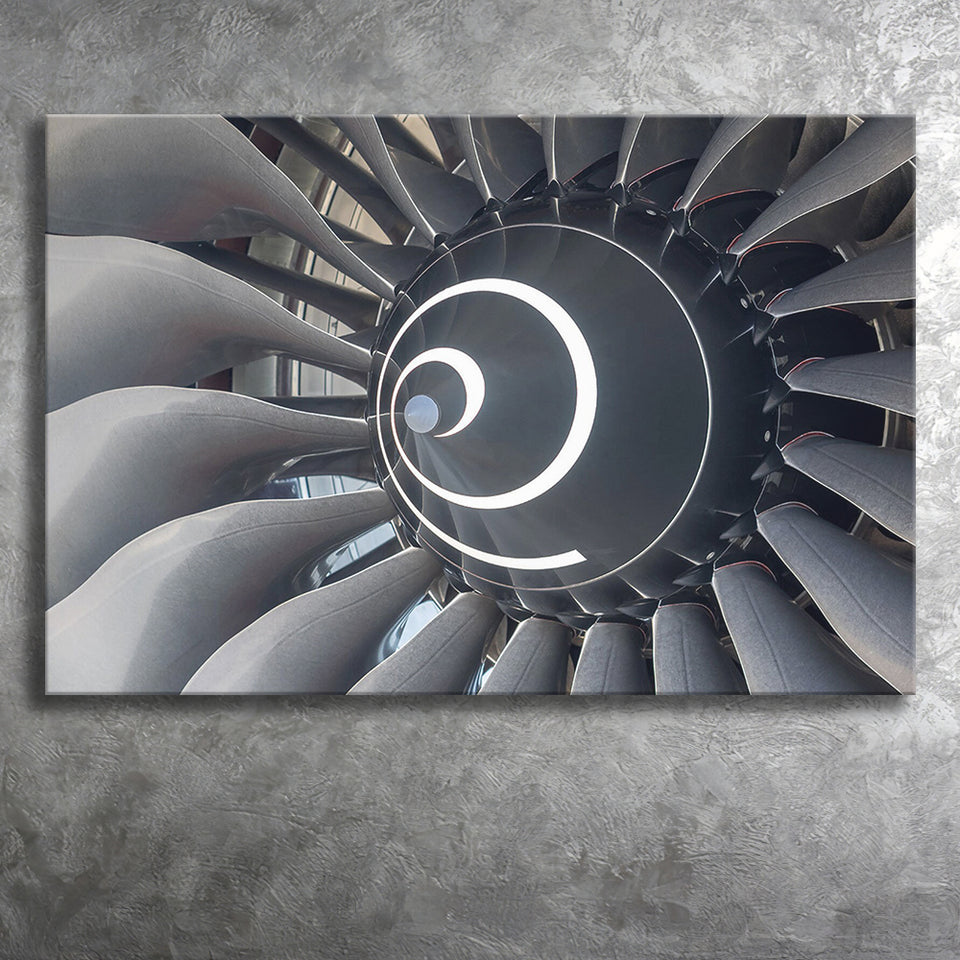 Aircraft Engine Canvas Prints Wall Art Decor - Paiting Canvas, Art Prints, Wall Decor, For Sale