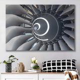 Aircraft Engine Canvas Prints Wall Art Decor - Paiting Canvas, Art Prints, Wall Decor, For Sale