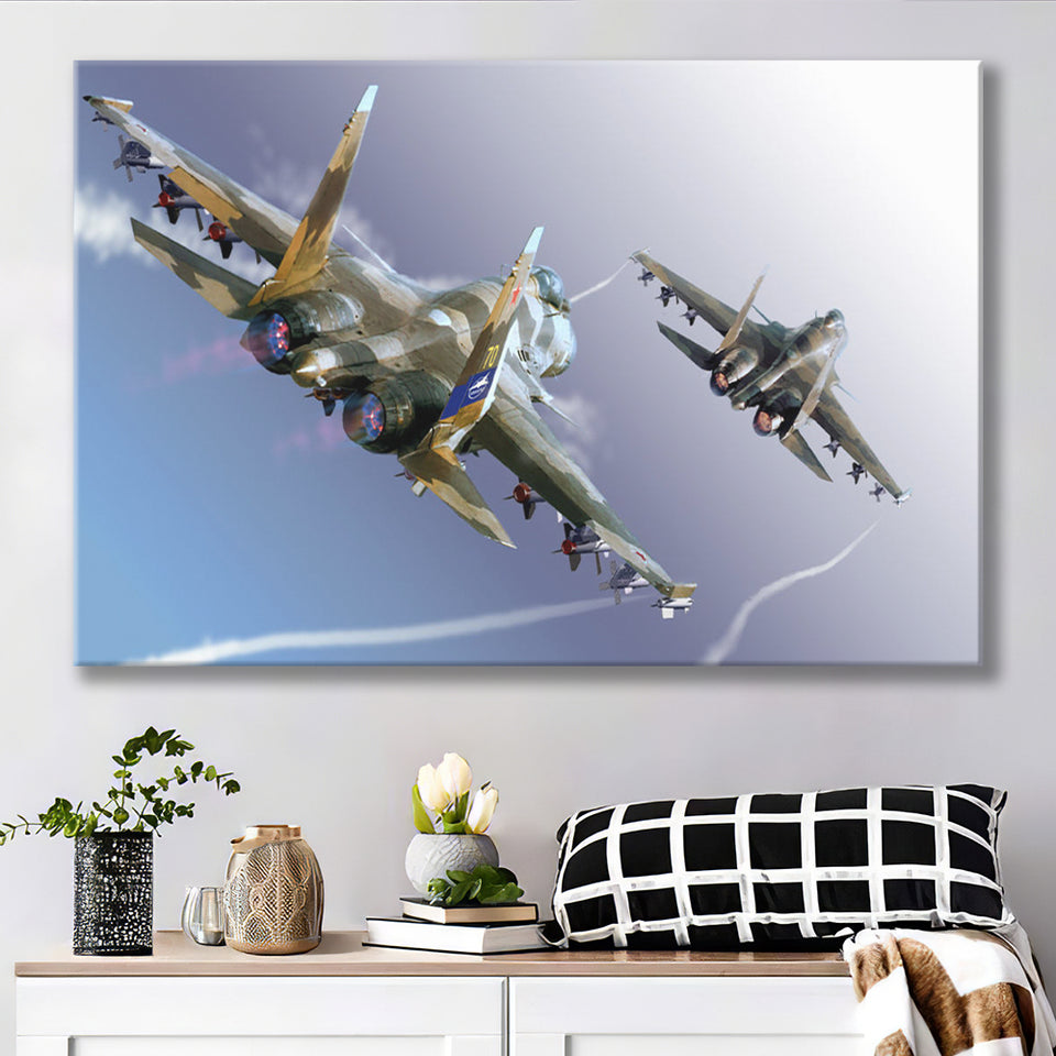 Aircraft Military Bombs Canvas Wall Canvas Prints Wall Art Decor - Painting Canvas, Art Prints, Ready to Hang