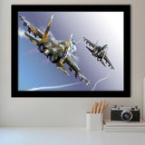 Aircraft Military Bombs Canvas Wall Framed Art Prints Wall Decor - Painting Art, Framed Picture, Ready to Hang