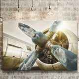 Aircraft Propeller Canvas Prints Wall Art Decor - Paiting Canvas, Art Prints, Wall Decor, For Sale