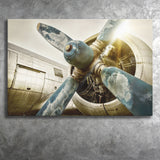 Aircraft Propeller Canvas Prints Wall Art Decor - Paiting Canvas, Art Prints, Wall Decor, For Sale