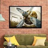 Aircraft Propeller Framed Art Prints Wall Decor - Painting Prints, Framed Picture, Home Decor