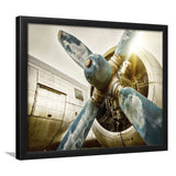 Aircraft Propeller Framed Art Prints Wall Decor - Painting Prints, Framed Picture, Home Decor