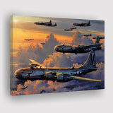 Aircraft Tin Signboeing B 29 Superfortress Canvas Prints Wall Art Decor - Painting Canvas, Art Prints, Ready to Hang